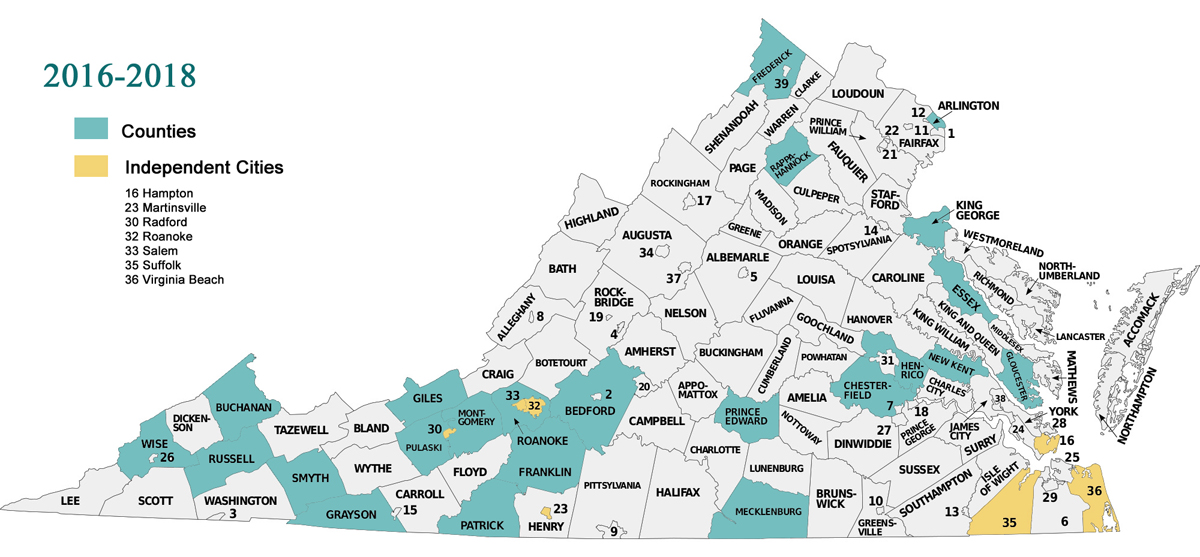 Virginia Map